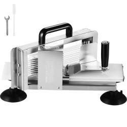 Manuaalinen tomaatinleikkuri ruostumaton teräs 420J1 1/4-tuumainen hammastettu terä