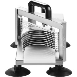 Manuaalinen tomaatinleikkuri ruostumaton teräs 420J1 1/4-tuumainen hammastettu terä