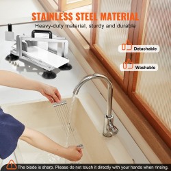 Manuaalinen tomaattileikkuri 420J1 ruostumaton teräs 3/8 tuuman sahalaitaiset terät