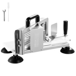 Manuaalinen tomaattileikkuri 420J1 ruostumaton teräs 3/8 tuuman sahalaitaiset terät