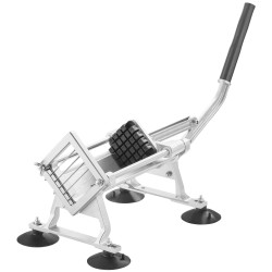 Manuaalinen vihannesleikkuri alumiiniseosrunko ruostumattomat 420J1 terät viipalepaksuudet 1 4 3 8 1 2 tuumaa