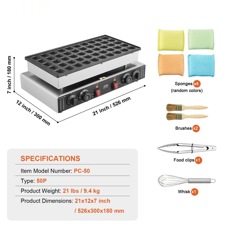 Paistolevy 50 kpl 43 mm ruostumaton teräs kotikeittiöihin ravintoloihin tarttumaton pinta