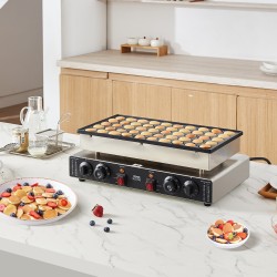 Paistolevy 50 kpl 43 mm ruostumaton teräs kotikeittiöihin ravintoloihin tarttumaton pinta