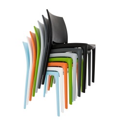 Maya-tuoli monikäyttöinen pinottava vedenkestävä ulko- ja sisäkäyttöön