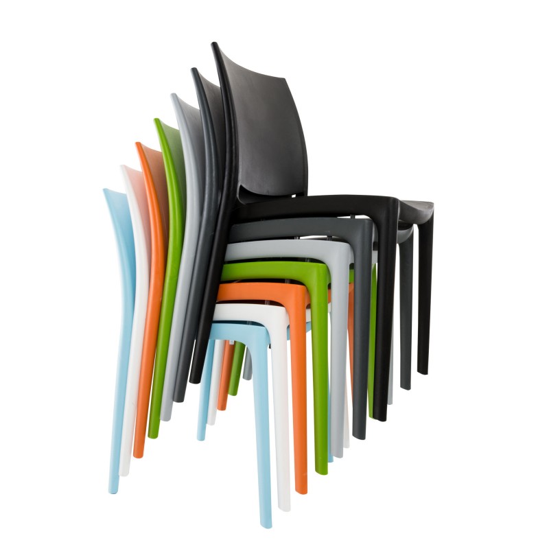 Maya-tuoli monikäyttöinen pinottava vedenkestävä ulko- ja sisäkäyttöön