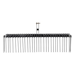 Vedettävä piikkiäes Q235 teräksestä 183 cm työleveys 32 jousipiikkiä luokka 1 kolmipistekiinnitys