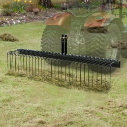 Vedettävä piikkiäes Q235-teräksestä 183 cm työleveys 32 jousipiikkiä luokka 1 kolmipistekiinnitys