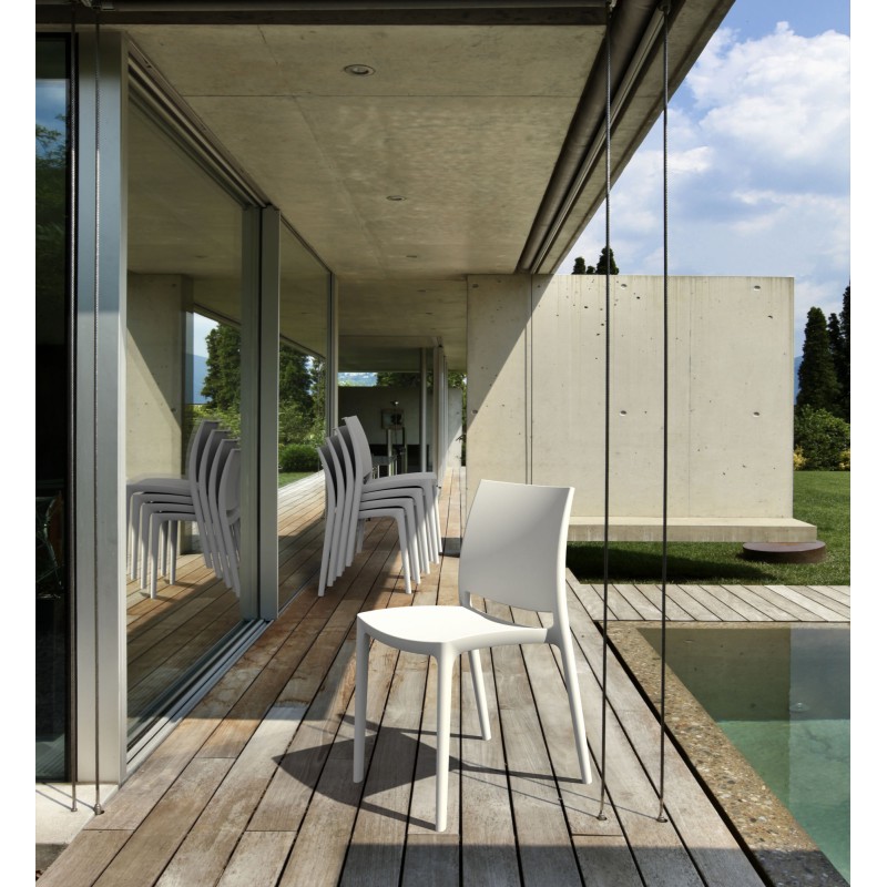 Maya-tuoli monikäyttöinen pinottava vedenkestävä ulko- ja sisäkäyttöön