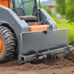 3-pisteen adapterilevy 50-luokan teräs 45 tuuman sisäleveydelle pienkuormaimeen ja traktoriin