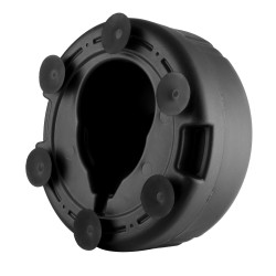 Vapaasti seisova korkeussäädettävä refleksinyrkkeilypussi hiiliteräsrunko sisältää nyrkkeilyhanskat musta