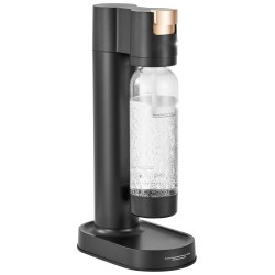 Hiilihapotuslaite ABS-runko BPA-vapaa 1 l PET-pullo sähkötön kotikäyttöön yhteensopiva 60 l hiilidioksidisylintereille