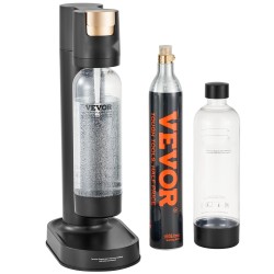 Hiilihapotuslaite 2 kpl 1 l BPA-vapaat PET-pullot kierteelliselle 60 l CO2-sylinterille