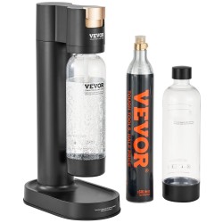 Hiilihapotuslaite 2 kpl 1 l BPA-vapaat PET-pullot kierteelliselle 60 l CO2-sylinterille