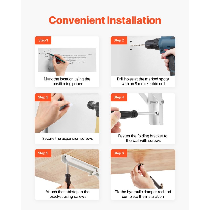 Seinäpöytä taittuva kumipuinen 1200 x 500 mm seinään kiinnitettävä