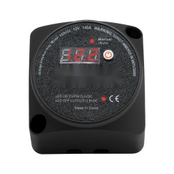 Jänniteherkkä kaksoisakun erotinsarja 12V 140A automaattinen ja manuaalinen tila LCD näytöllä