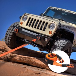 Hinausliinasarja polyesteri leveys 7,6 cm pituus 6,1 m murtolujuus 16329 kg säilytyslaukku