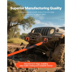 Polyesterinen hinausliina 76,2 mm x 6,1 m 16329 kg murtolujuus