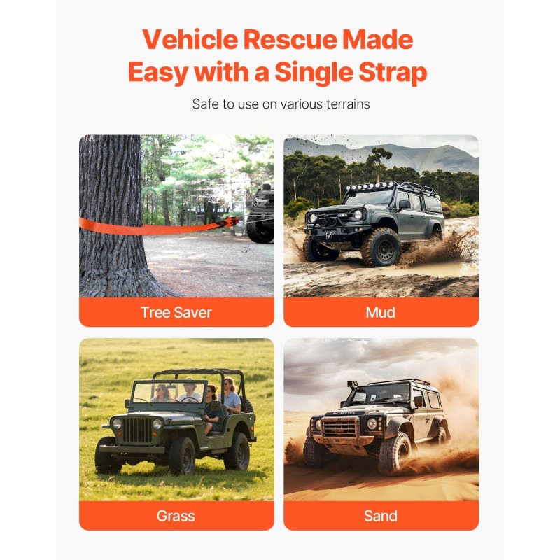 Hinausliinapaketti polyesteri 76,2 mm leveä 9,1 m pitkä 16329 kg murtolujuus