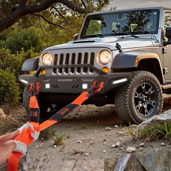 Vetoliina polyesteri 76,2 mm 2,4 m murtolujuus 16329 kg vahvistetut lenkit