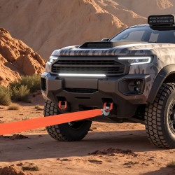 Vetohihna polyesteristä 50,8 millimetriä leveä 6,1 metriä pitkä murtolujuus 7711 kilogrammaa ajoneuvoille