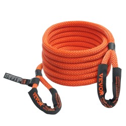 Kineettinen nailon hinausköysi 6,1 m 25,4 mm 17237 kg 30% venymä