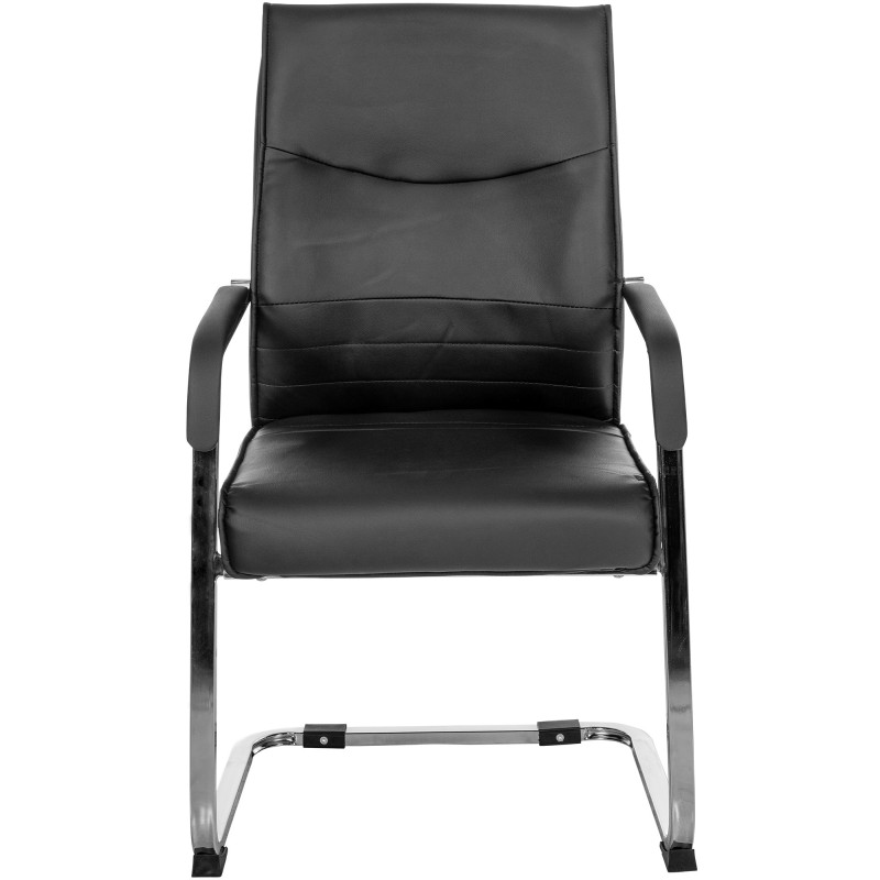 Tyylikäs ergonominen vierailutuoli toimistoon ja odotustilaan