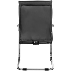 Tyylikäs ergonominen vierailutuoli toimistoon ja odotustilaan