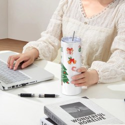 Suorat sublimaatiomukit elintarvikelaatuinen ruostumaton teräs 887 ml 8 kpl kaksoisseinäiset