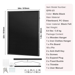 Pelipaitavitriini 61×81,3×3,8 cm kuitulevyrunko 98 % UV-suojattu polykarbonaattilasi lukollinen