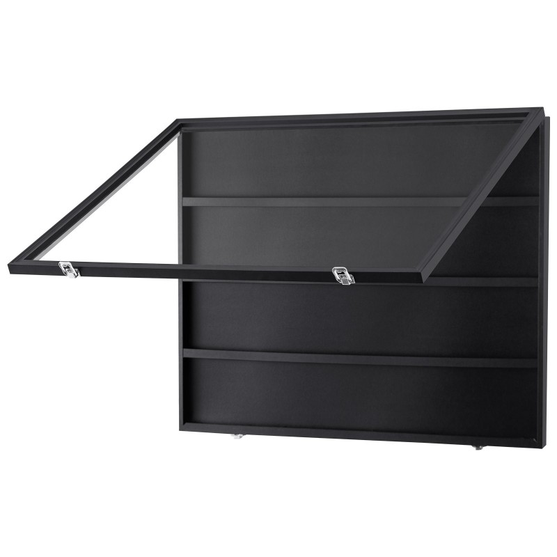 Korttikehys seinälle kuitulevy PC-lasi 98 % UV-suoja 36 kortille