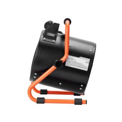 Kasvihuonelämmitin 2000W pieniin ja keskisuuriin kasvihuoneisiin IP24 roiskesuoja 2-nopeutta teräsrunko kannettava