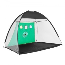 Golfharjoitusverkko 10x7 jalkaa 420D Oxford kangas lasikuitutangot sisä ja ulkokäyttöön kolme kohdealuetta