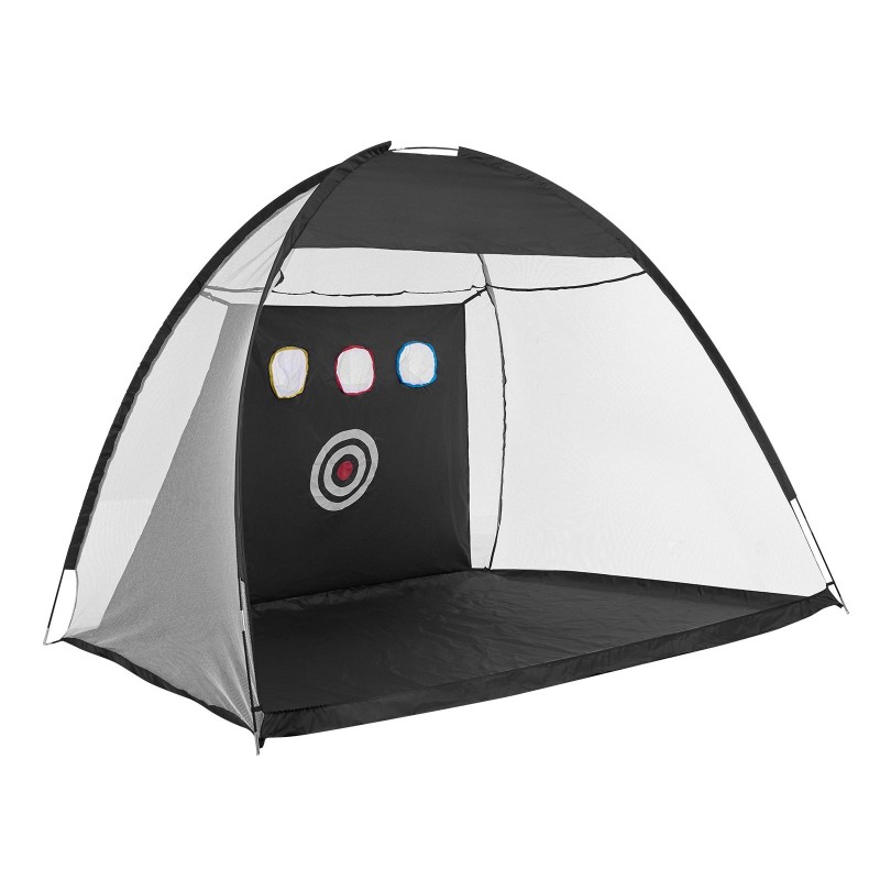 Golf-harjoitusverkko 308x185x197 cm 420D Oxford-kangas lasikuitutangot sisä- ja ulkokäyttöön