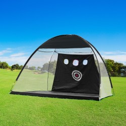 Golf-harjoitteluverkko 10x7 jalkaa 420D Oxford ja suojaverkko kohteilla kuljetuspussilla sisä- ja ulkokäyttöön