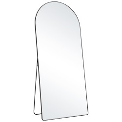 Kokovartalopeili 1800 x 810 mm alumiiniseoskehyksellä karkaistulla lasilla jalustalla