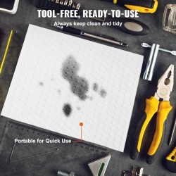 Öljynimeytysliinat polypropeeni 380 x 500 mm 100 kpl vain öljylle