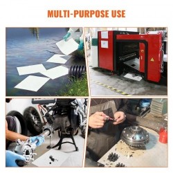 Öljynimeytysliinat polypropeeni 380 x 500 mm 100 kpl vain öljylle