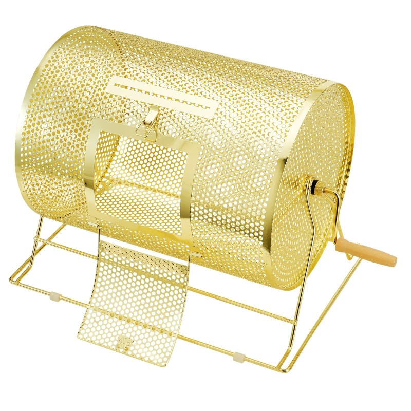 Arvontarumpu messinkipinnoitettu teräs 5000 lippua tai 200 pingispalloa