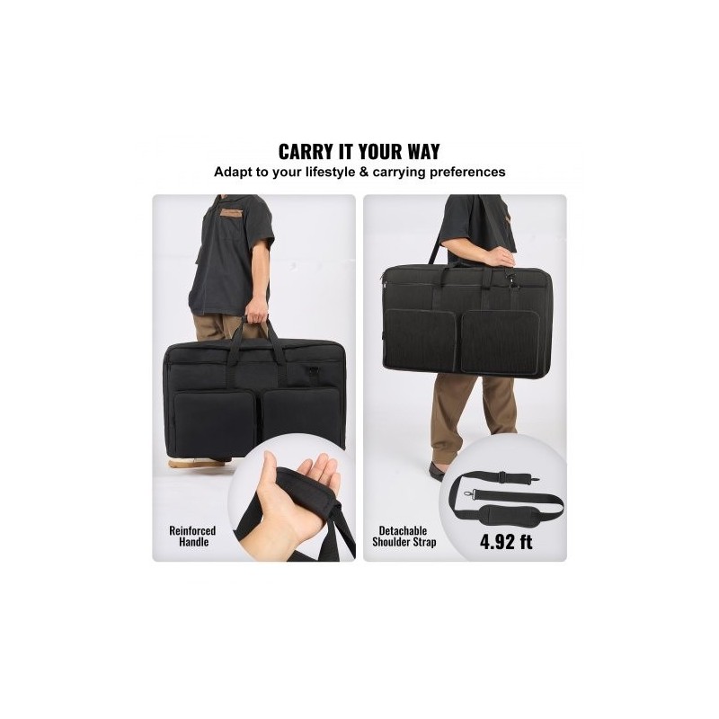 Pehmustettu DJ-mikserilaukku 1200D Oxford-kangas 830x220x520 mm 10 mm pehmuste