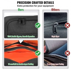 Pehmustettu DJ-mikserilaukku 1200D Oxford-kangas 830x220x520 mm 10 mm pehmuste