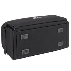 DJ kaapelilaukku 1200D Oxford kangas ja nailon muovipohja 9 väliseinää pehmustettu olkahihna