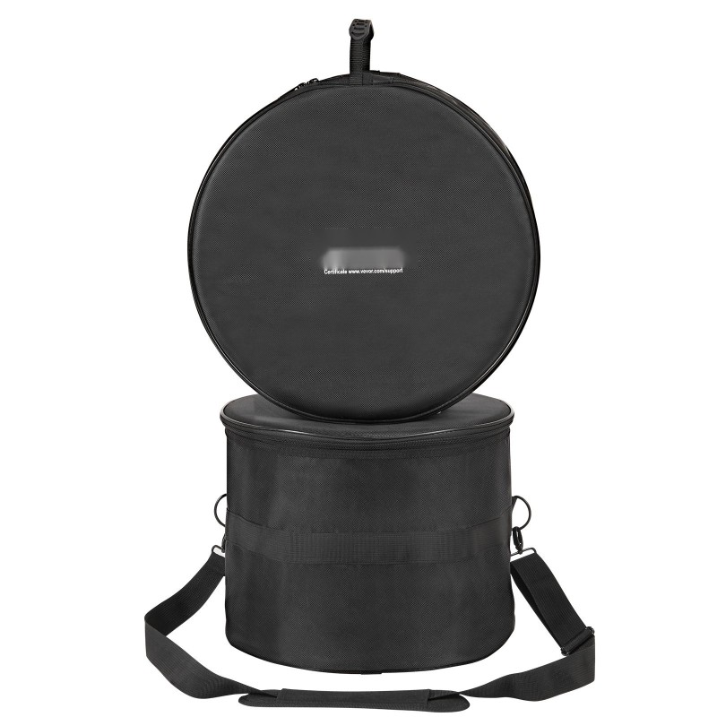 Rumpulaukkusetti 5-osainen 1680D Oxford-kangas PU-pinnoite pehmustetut laukut sisältää tomit ja virvelin