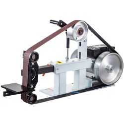 Pöytämallinen vakionopeuksinen nauhahiomakone 1 5 kW 220 V teräsrunko veitsien valmistukseen