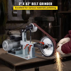 Pöytämallinen vakionopeuksinen nauhahiomakone 1,5 kW 220 V teräsrunko veitsien valmistukseen