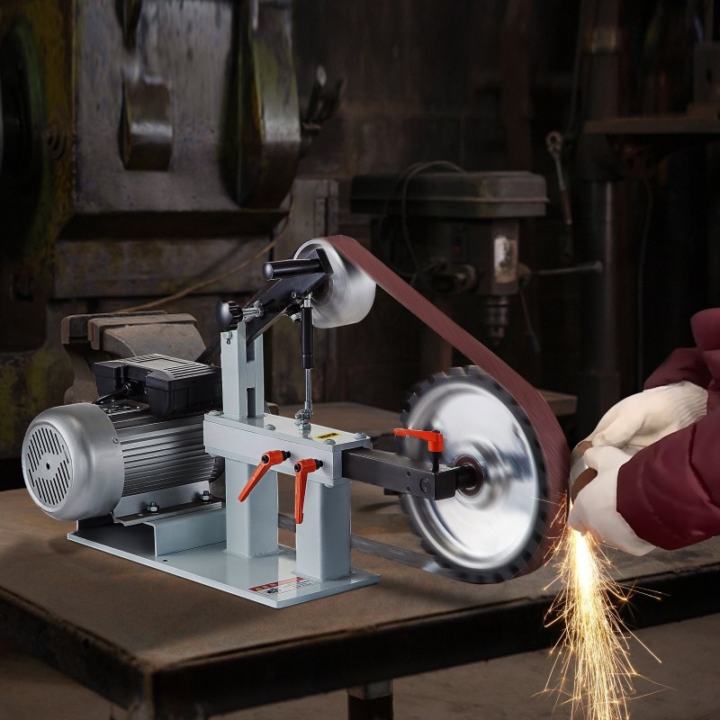 Pöytämallinen vakionopeuksinen nauhahiomakone 1,5 kW 220 V teräsrunko veitsien valmistukseen