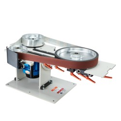 Nauhahiomakone 1500W portaaton nopeus teräsrunko sopii 72–82 x 2 tuuman nauhoille