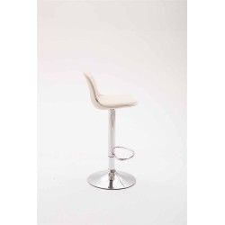 Säädettävä baarijakkara mukavalla istuimella ja jalkatuella