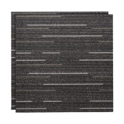 Moduulimattolaatat 610x610 mm 24 kpl harmaa uudelleenkäytettävät sisätiloihin