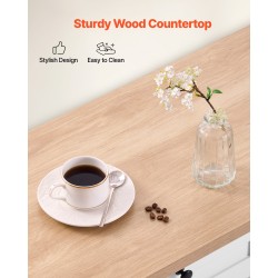 Keittiösaareke MDF 153 cm leveä liikuteltava pyörillä alas taittuva jatkolevy kaksi laatikkoa