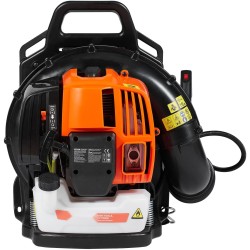 Reppumallinen kaksitahtinen bensiinikäyttöinen lehtipuhallin 63 cm3 1 89 l 1110 CFM